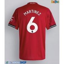 Maglie da calcio Manchester United Lisandro Martinez #6 Prima Maglia 2025-26 Manica Corta
